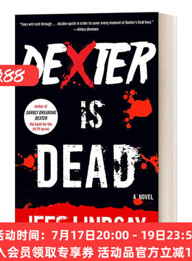 英文原版小说 Dexter Is Dead 嗜血法医8 Jeff Lindsay杰夫·林赛 Dexter  Book 8 英文版 进口英语原版书籍
