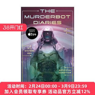 英文原版 All Systems Red  Artificial Condition 谋杀者日记2合1卷1 含异星危机 人工条件 英文版 进口英语原版书籍