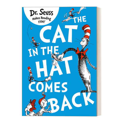苏斯博士系列 英文原版 Dr. Seuss — The Cat In Hat Comes Back 戴帽子的猫归来 英文版 进口英语原版书籍