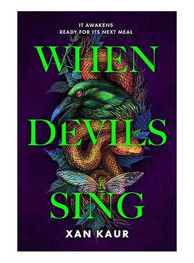 英文原版 When Devils Sing 当恶魔歌唱时 哥特式恐怖小说 英文版 进口英语原版书籍