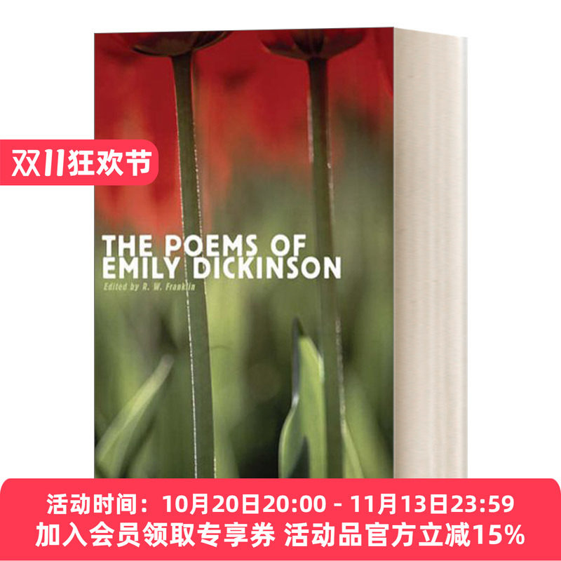 英文原版 The Poems of Emily Dickinson 艾米莉·狄金森诗集 阅读版 英文版 进口英语原版书籍