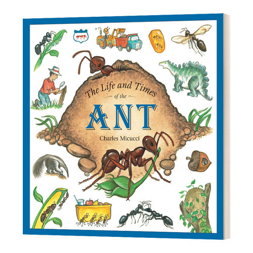 蚂蚁的生活和时代 英文原版绘本 The Life and Times of the Ant 蚁族的漫漫征途 英文版 进口英语原版书籍