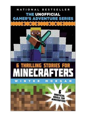 英文原版 The Unofficial Gamer's Adventure Series Box Set 我的世界 玩家冒险小说6册盒装 英文版 进口英语原版书籍