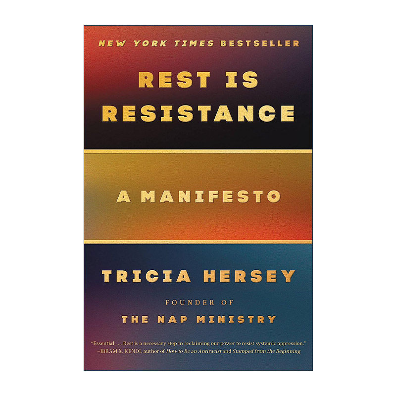 英文原版 Rest Is Resistance 躺平抵抗宣言 精装 Tricia Hersey 英文版 进口英语原版书籍