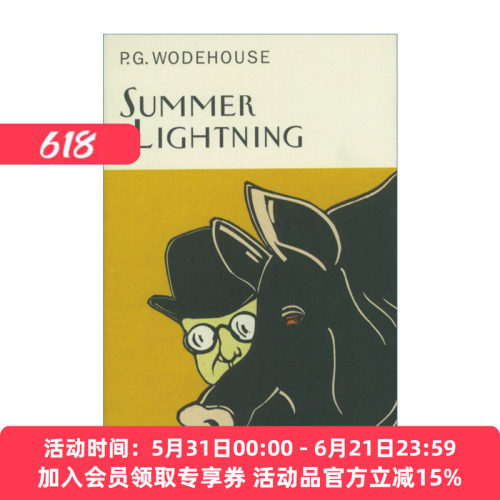 英文原版小说 Summer Lightning 夏季闪电 P.G.伍德豪斯布兰丁斯城堡系列 Everyman精装收藏版 英文版 进口英语原版书籍