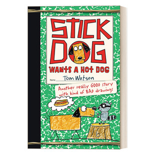 Dog Wants 进口英语原版 英文原版 书籍 英文版 Stick Hot 史迪狗想吃热狗