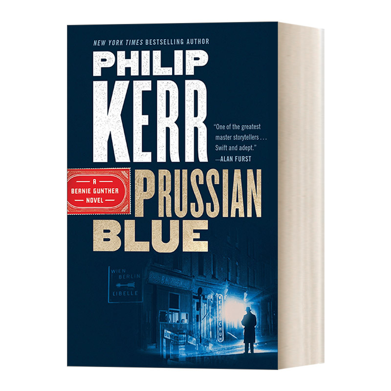 英文原版 Prussian Blue A Bernie Gunther Novel Book 12 私家侦探伯尼 古特尔系列12 普鲁士蓝 历史惊悚侦探小说 英文版 进口书