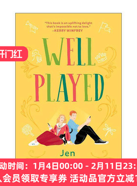 英文原版 Well Played 干得好 爱情喜剧 Jen DeLuca 英文版 进口英语原版书籍