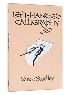 英文原版 Left-Handed Calligraphy  左撇子英文书法 英文版 进口英语原版书籍