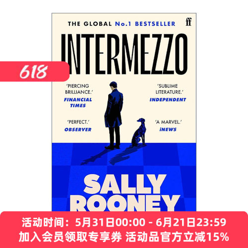 英文原版 Intermezzo 间奏曲 萨利鲁尼 英文版 进口英语原版书籍