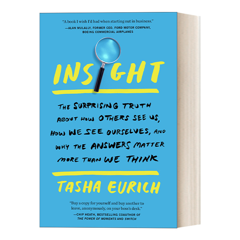 英文原版 Insight 真相与错觉 我们为什么不够有自知之明，又该如何认清自己 Tasha Eurich 英文版 进口英语原版书籍