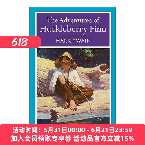 英文原版 Adventures of Huckleberry Finn 哈克贝利芬历险记 马克·吐温 Arcturus经典系列 英文版 进口英语原版书籍
