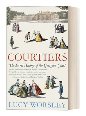 英文原版 Courtiers 朝臣 乔治二世宫廷的秘史 英文版 进口英语原版书籍