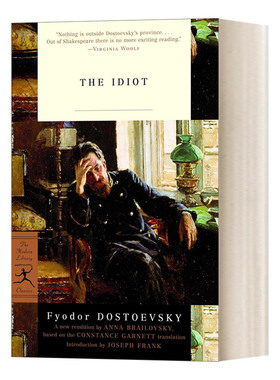 白痴 英文原版小说 The Idiot 兰登书屋现代图书馆经典系列 陀思妥耶夫斯基 英文版 进口英语原版书籍