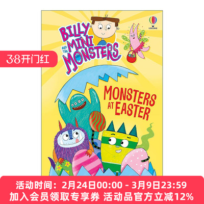 英文原版 Billy and the Mini Monsters Monsters at Easter 比利和迷你怪兽 复活节的怪兽 全彩幽默搞笑 英文版进口英语原版书籍
