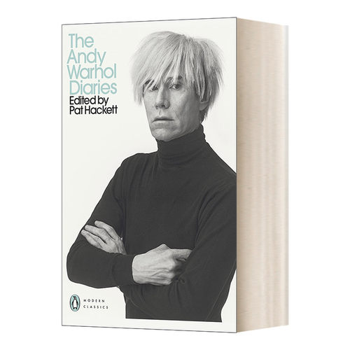 英文原版 The Andy Warhol Diaries Edited by Pat Hackett 安迪 沃霍尔日记 现代经典 英文版 进口英语原版书籍