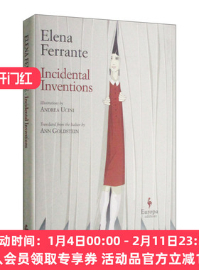 华研原版 英文原版 Incidental Inventions 偶然的创造 埃莱娜 费兰特 精装 英文版 进口英语原版书籍