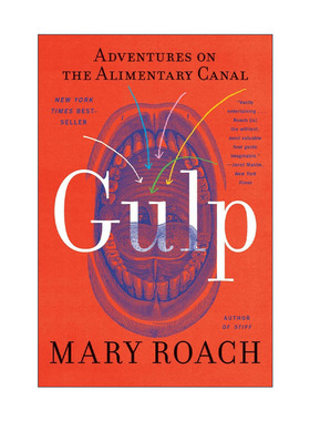 英文原版 Gulp 罗琦的奇异科学 消化道历险记 爆笑科普作家玛丽?罗琦Mary Roach 英文版 进口英语原版书籍