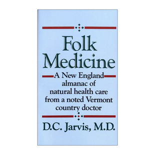 英文版 书籍 Medicine 新英格兰自然保健年鉴 Folk 佛蒙特州乡村医生 进口英语原版 民间医学 Jarvis 英文原版