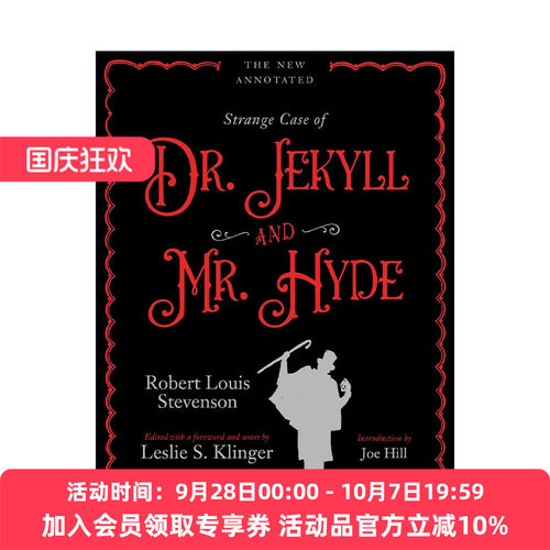 英文原版 The New Annotated Strange Case of Dr Jekyll and Mr Hyde化身博士离奇案件精装诺顿插图注释版Robert Louis Stevenson