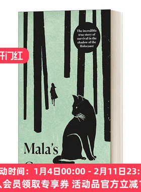华研原版 英文原版 Mala's Cat 马拉的猫 二战生存回忆录 英文版 进口英语原版书籍