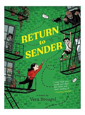 英文原版 Return to Sender 退回寄件人 精装 奇幻冒险  凯迪克奖得主Vera Brosgol 英文版 进口英语原版书籍