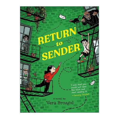 英文原版 Return to Sender 退回寄件人 精装 奇幻冒险  凯迪克奖得主Vera Brosgol 英文版 进口英语原版书籍