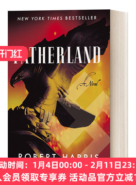 英文原版 Fatherland 祖国 豆瓣高分推荐 历史惊悚悬疑小说 纽约时报畅销书 Robert Harris 英文版 进口英语原版书籍