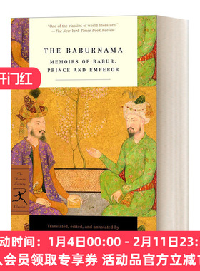 巴布尔纳玛 英文原版 The Baburnama Memoirs of Babur Prince and Emperor 兰登书屋现代图书馆经典系列 英文版 进口英语书籍