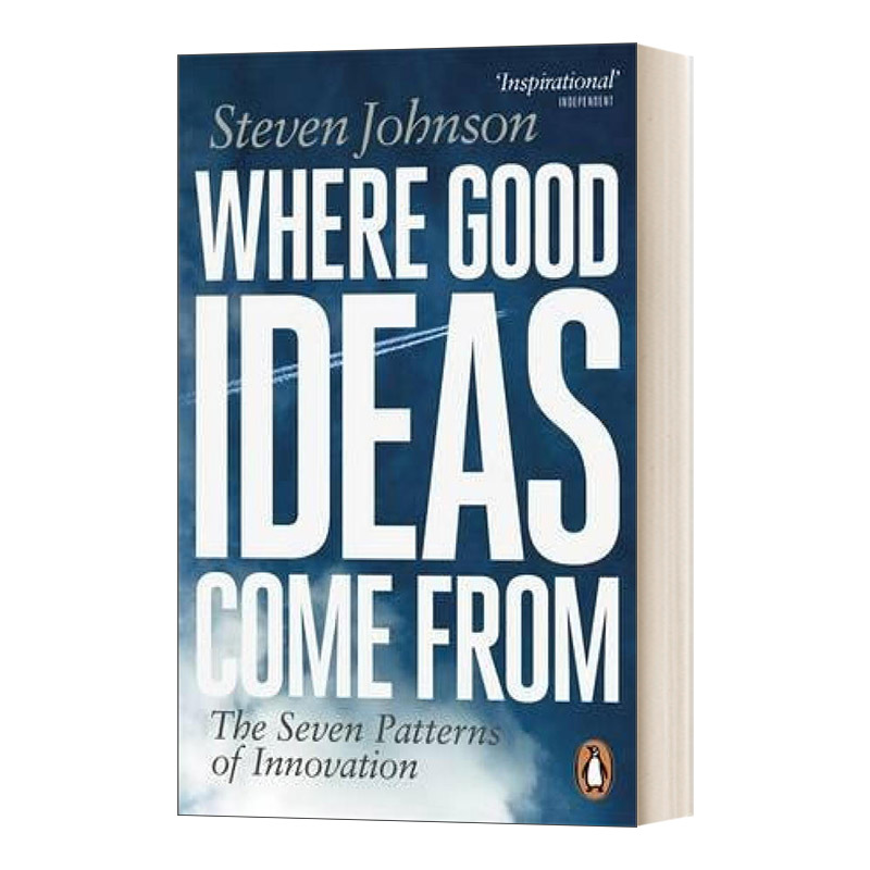 英文原版 Where Good Ideas Come From  好主意从何而来 思维创新 英文版 进口英语原版书籍