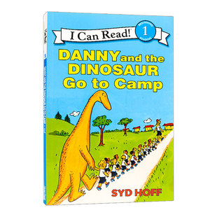 Dinosaur Camp Danny the 英文版 书籍 英文原版 read汪培珽第一阶段 and 丹尼和恐龙去露营 进口英语原版 can