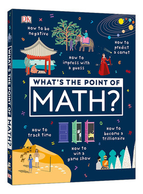 英文原版 What's the Point of Math? DK 数学启蒙书籍 数学的意义 精装美版全彩 英文版 进口英语原版书籍