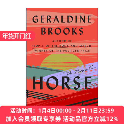 马  英文原版 Horse 普利策奖得主Geraldine Brooks 精装 英文版 进口英语原版书籍