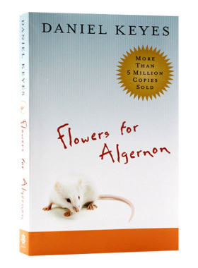 华研原版 献给阿尔吉侬的花束 英文原版 Flowers for Algernon 英文版科幻小说书 Daniel Keyes 丹尼尔凯斯 进口原版英语书籍