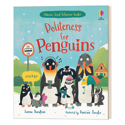 有礼貌的企鹅 英文原版 Good Behaviour Guides Politeness for Penguins 英文版 进口英语原版书籍