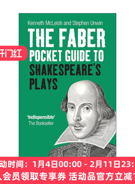 英文原版 The Faber Pocket Guide to Shakespeare's Plays 费伯莎士比亚戏剧全导读 英文版 进口英语原版书籍