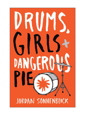 英文原版 Drums Girls & Dangerous Pie 鼓 女孩和危险派 美高书单 英文版 进口英语原版书籍