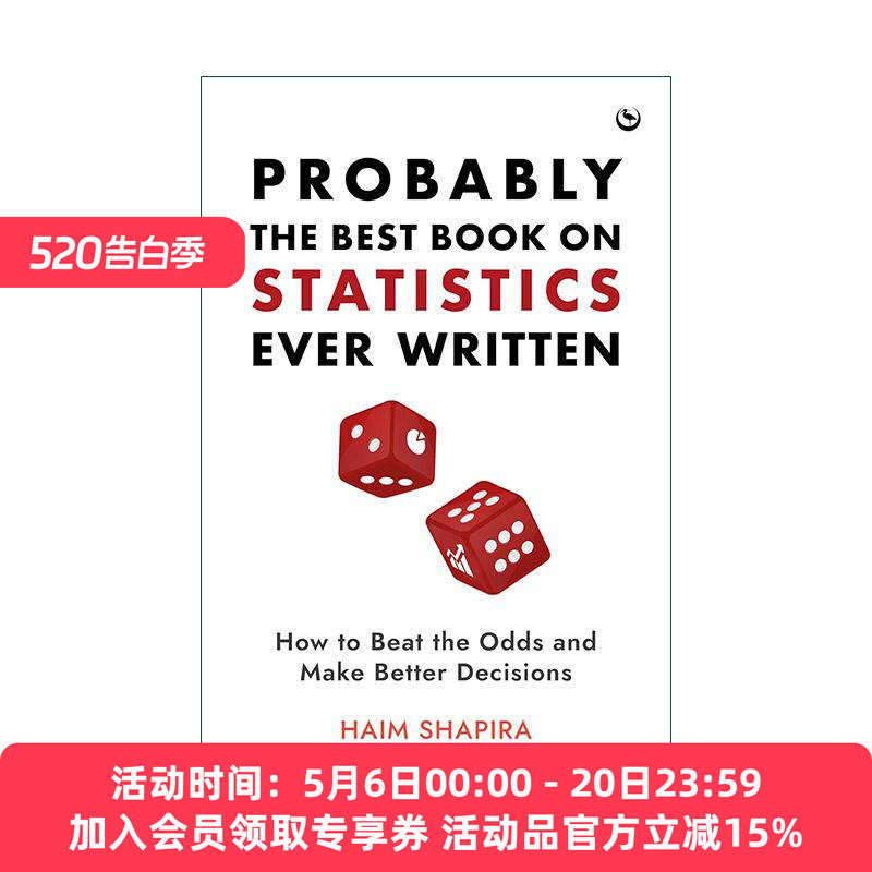 英文原版 Probably the Best Book on Statistics Ever Written 统计之书 融入生活的终极指南 角斗士 海盗与信任博弈作者哈伊姆