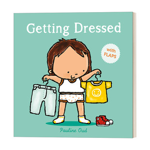 节该穿什么衣服 Getting 撕不烂纸板书 英文原版 Pauline 进口英语原版 穿衣服 英文版 Dressed 书籍 幼儿启蒙翻翻书 Oud 不同季
