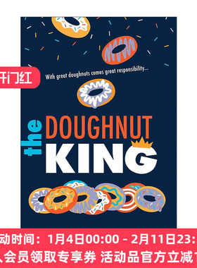 英文原版 The Doughnut King 甜甜圈之王 甜甜圈之道续篇 儿童小说 Jessie Janowitz 英文版 进口英语原版书籍