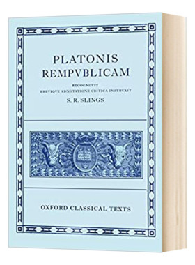 柏拉图的共和国 英文原版 Plato Respublica 希腊语版 英文版 进口英语原版书籍