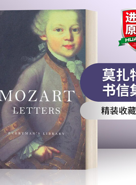 英文原版 Mozart's Letters 莫扎特书信集 Everyman精装收藏版 口袋诗歌系列 英文版 进口英语原版书籍