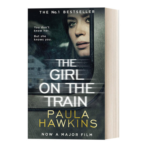英文原版小说 The Girl on the Train Film Tie-In 列车上的女孩 电影版小说 英文版 进口英语原版书籍