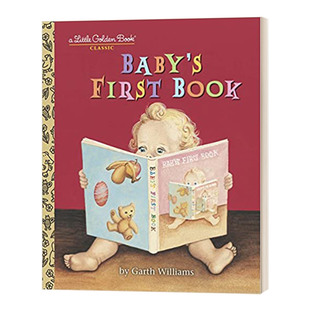 英文版 书籍 Baby Book 精装 First 英文原版 进口英语原版 宝宝 小金书绘本 第一本书
