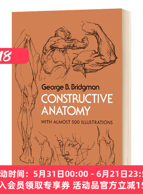 华研原版 建构解剖学 英文原版 Constructive Anatomy 英文版进口原版英语书籍