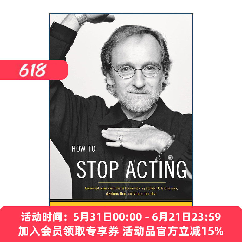 英文原版 How to Stop Acting 如何停止表演 演戏经验 Harold Guskin 英文版 进口英语原版书籍