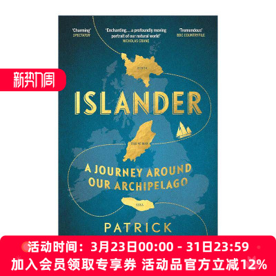 英文原版 Islander 岛民 环游英伦诸岛之旅 旅行与自然历史 Patrick Barkham 英文版 进口英语原版书籍