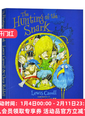 猎鲨记 英文原版 The Hunting of the Snark 英文版儿童文学小说书 刘易斯卡罗尔 Lewis Carroll 进口原版英语书籍
