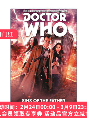 英文原版 Doctor Who Sins of the Father 神秘博士漫画 父之罪孽 第十任博士 英文版 进口英语原版书籍