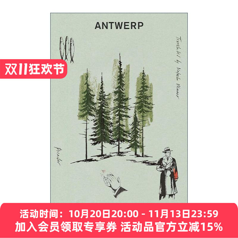 英文原版 Antwerp 安特卫普 罗贝托·波拉尼奥 英文版 进口英语原版书籍
